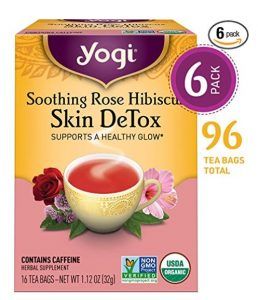 Yogi Soothing Rose Hibiscus Skin Detox