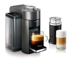 Nespresso Vertuo Evoluo Coffee and Espresso Machine with Aeroccino by De'Longhi