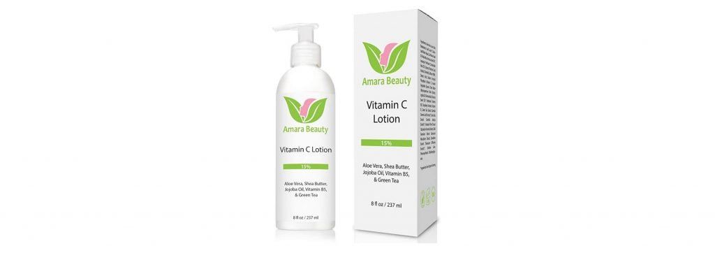 Amara Beauty vitamin c body lotion