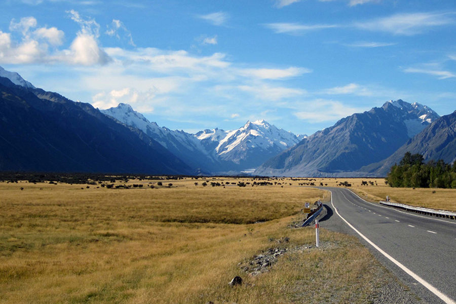 Campervan adventure Mt Cook