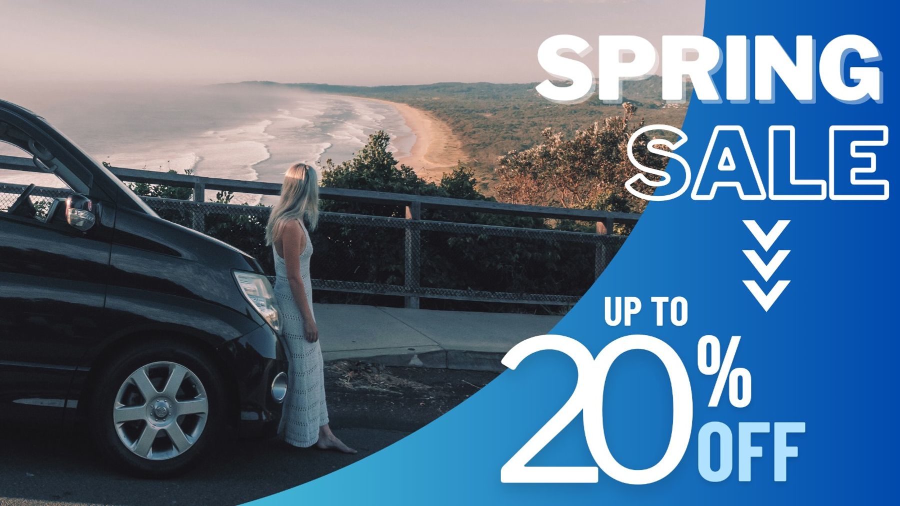 Campervan Village spring sale campervan rental