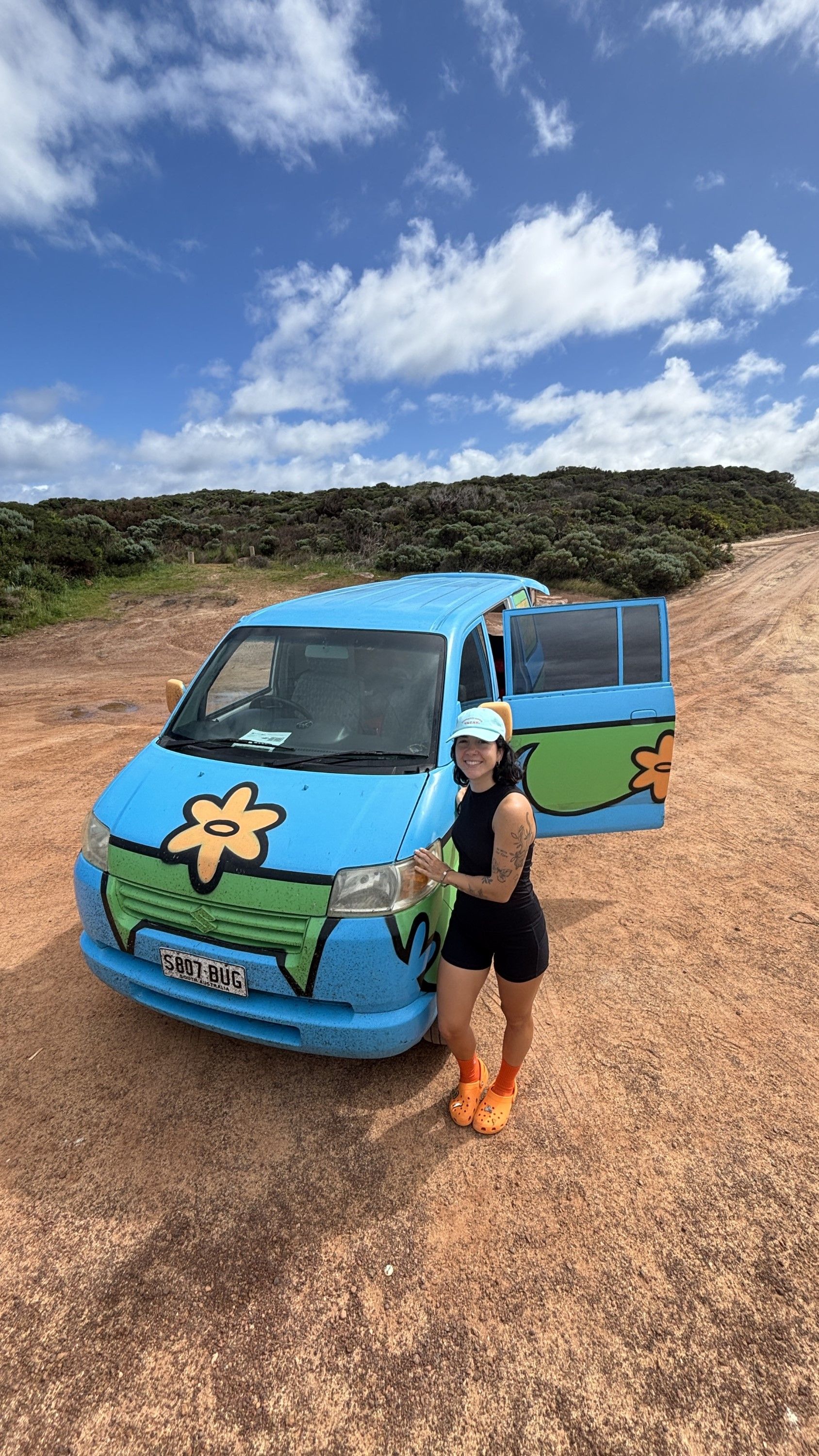 Mystery Machine camper lifestyle setup