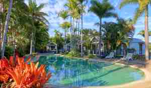 Rainbow beach village swimming area