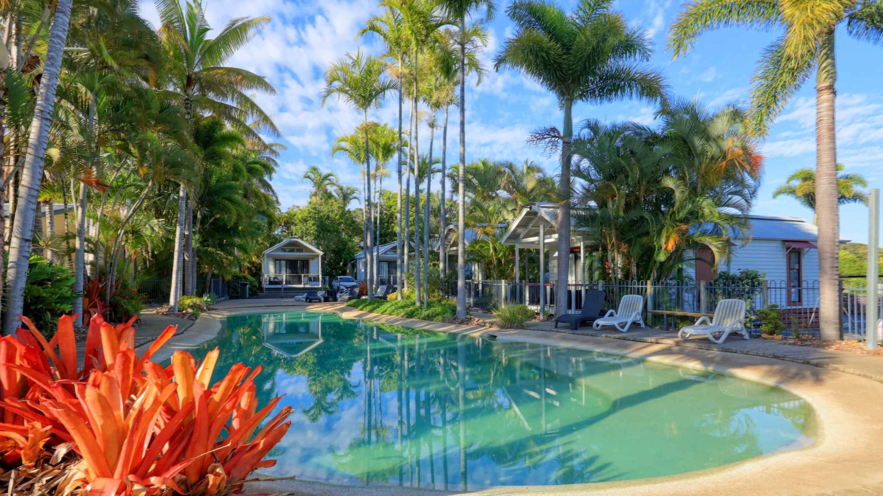 Rainbow beach village swimming area