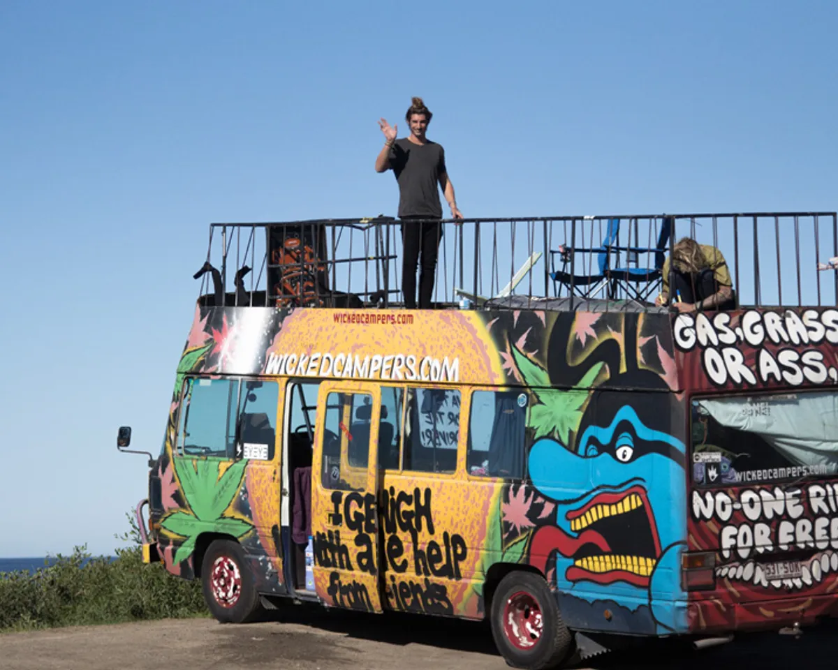 wicked campers road trip holiday