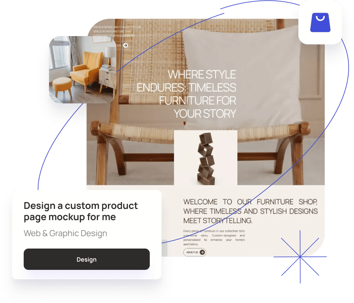 On demand Shopify experts illustration - Slide 3