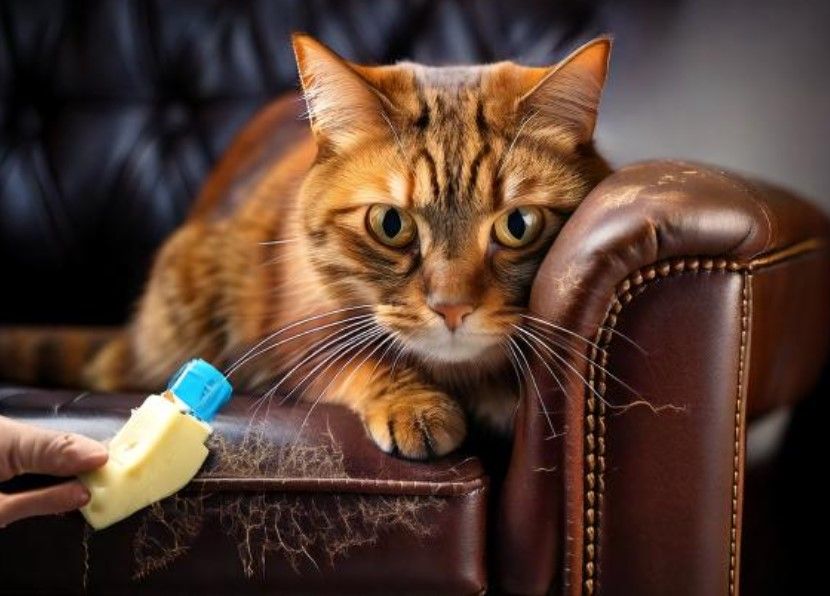 Cara Menghilangkan Bekas Cakaran Kucing di Sofa Kulit dengan Mudah dan Ampuh