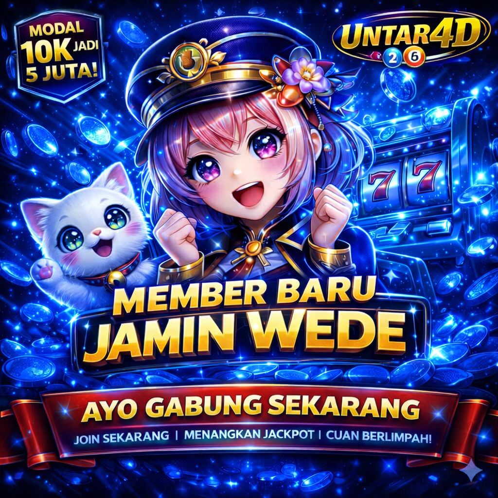 UNTAR4D - Register Akun Premium Gampang Jackpot dan Withdraw.
