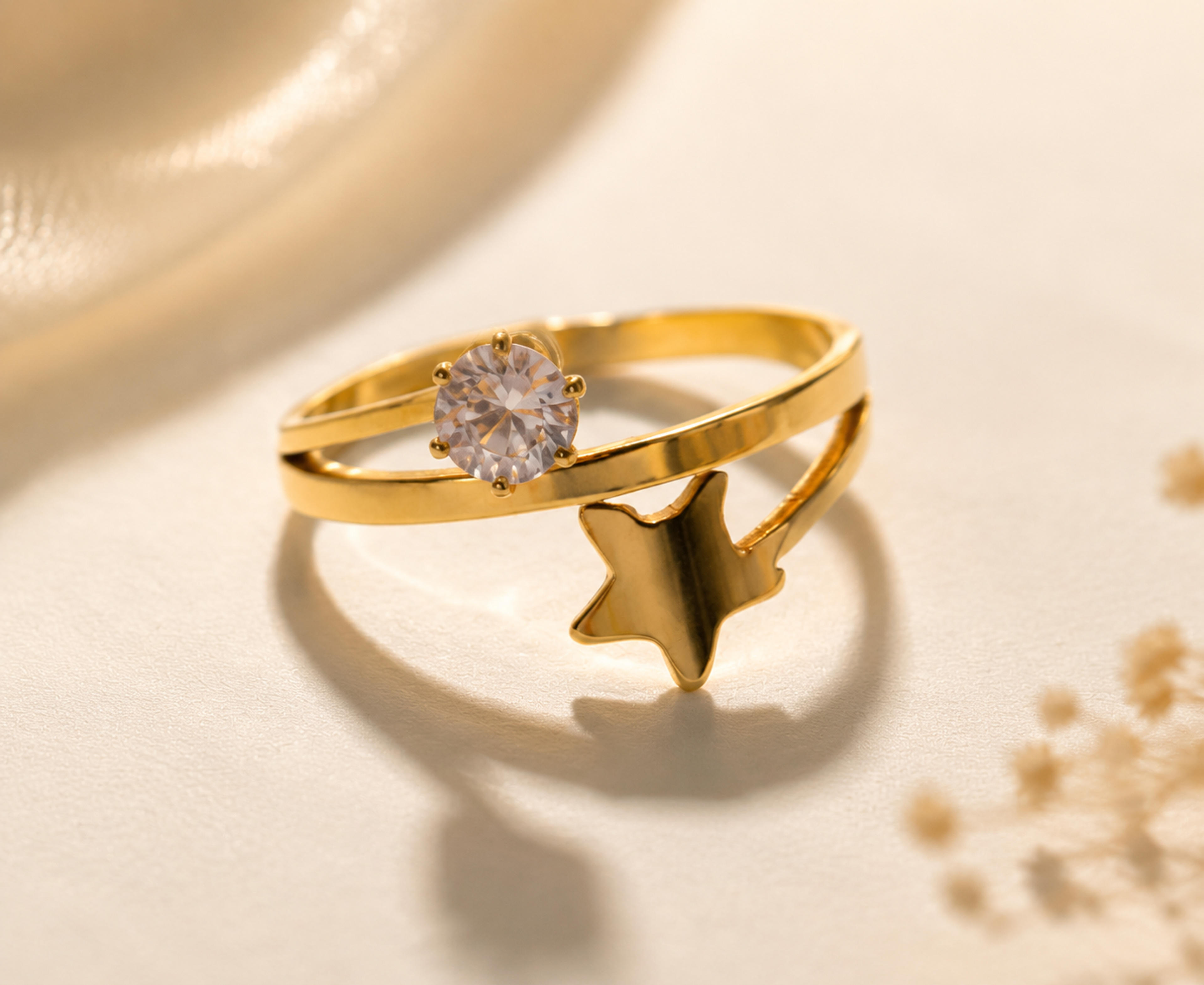 Celestial Star Stainless Steel Ring