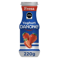 Yogurt Bebible Danone Fresa 220g