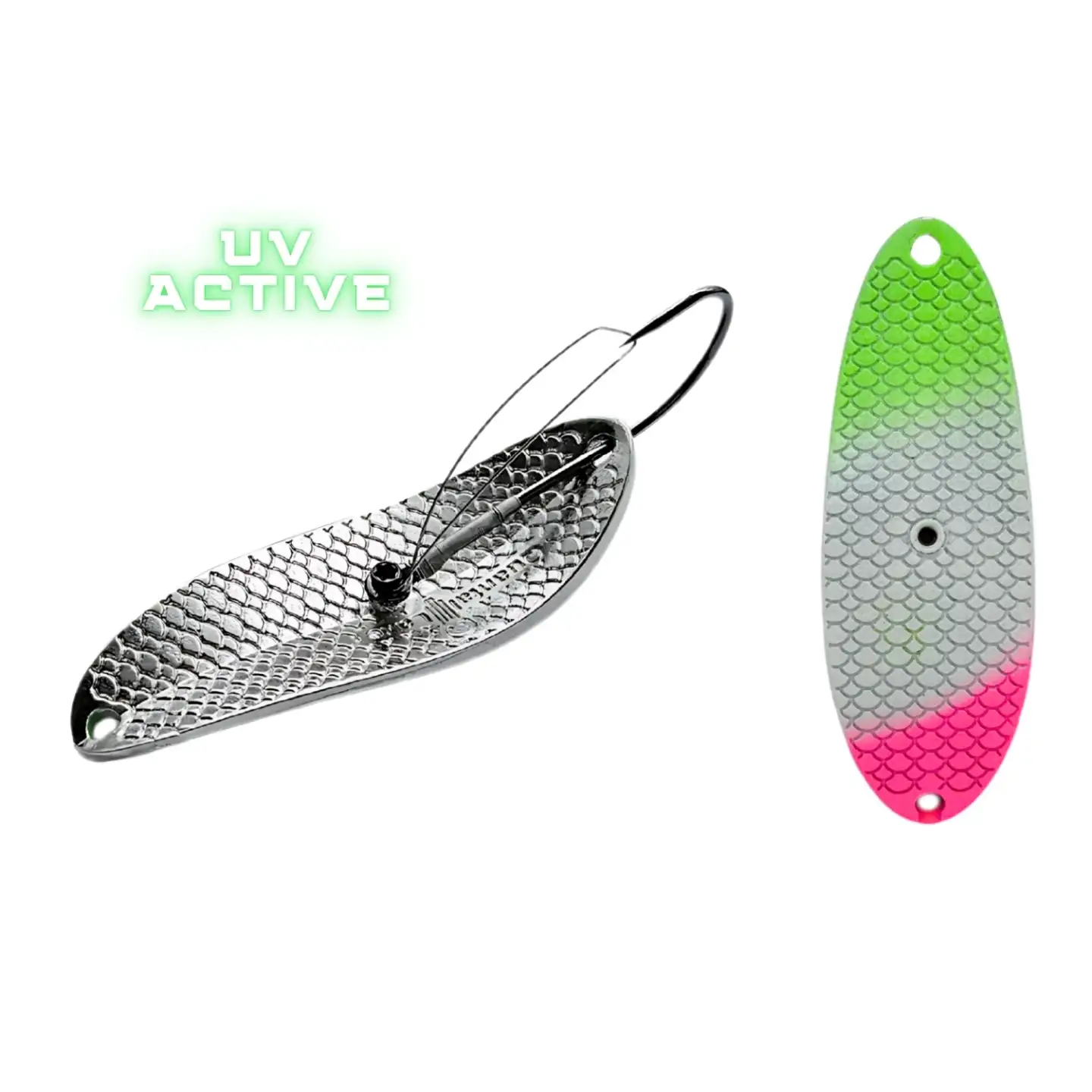 Quantal Lake Dodger weedless spoon SGWP(UV)