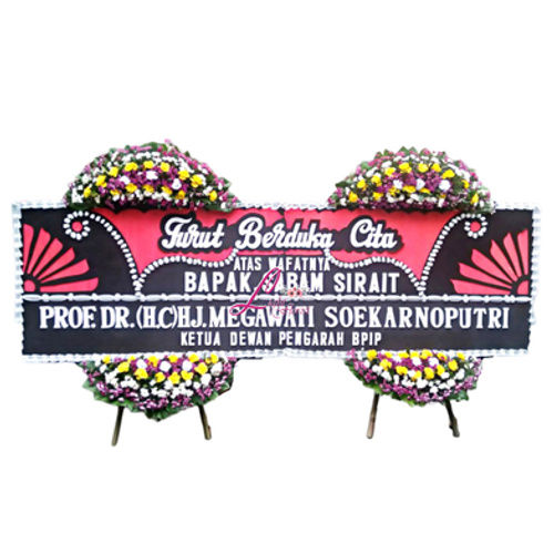 Bunga Papan Turut Berduka Cita Jakarta LFJKT-028