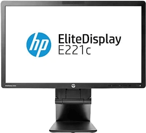 LED HP EliteDisplay E221c, 21.5 inch, IPS, FHD, webcam si microfon, boxe, Grad -A