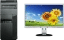 Pachet Calculator second hand Lenovo Thinkcentre M82 Tower Core i5-3470, 8GB DDR3, 500GB HDD + Monitor Philips 220B