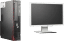 Pachet Calculator second hand Fujitsu Esprimo D757 / E85+ Intel Core i3-6100, 8GB DDR4, 256GB SSD + Monitor LED second hand Fujitsu Siemens B22W-6, 22 inch