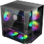 Pro Gaming Alma Black, Cube Tower, M-ATX, fara sursa, 3x ARGB FAN