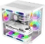 Pro Gaming Alma White, Cube Tower, M-ATX, fara sursa, 3x ARGB FAN