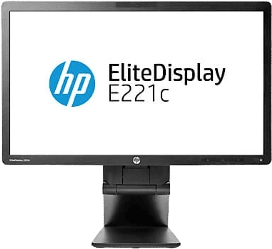 LED HP EliteDisplay E221c, 21.5 inch, IPS, FHD, webcam si microfon, boxe, Grad -A