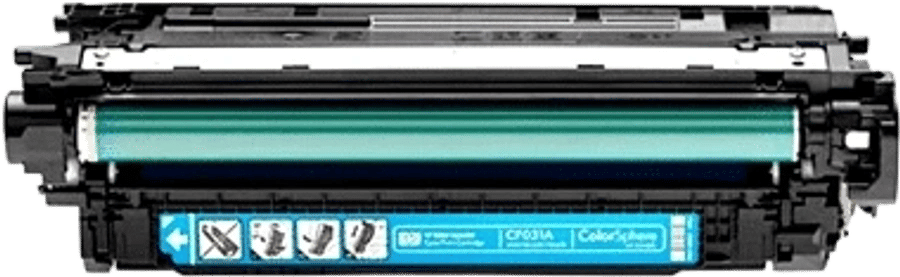 / Toner încărcat 100% HP Laserjet 646A (CF031A)-cyan