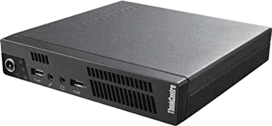 Pachet Mini PC second hand Lenovo ThinkCentre M72p Tiny Core i5-3470T, 8GB DDR3, 128GB SSD + Monitor 20 inch + Imprimanta second hand monocrom Samsung ProXpress SL-M3820ND, 38ppm, duplex, retea