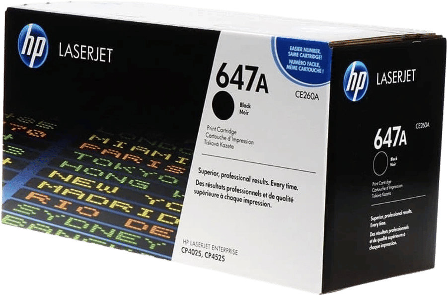 Compatibil HP CP 4525 (HP CE260A – Negru)