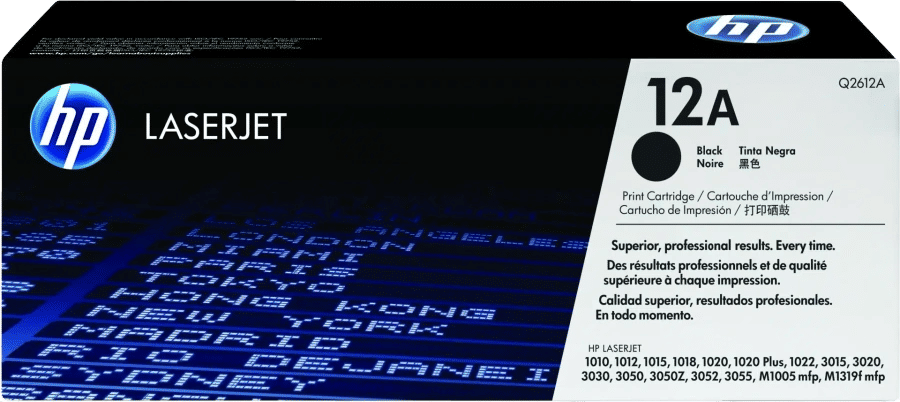 HP Q2612A – Negru