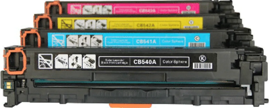 Cartuş / toner încărcat 100% HP Laserjet 125A (CB541A)-cyan