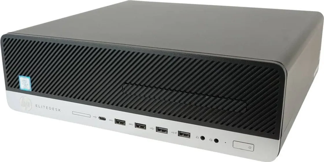 Calculator second hand HP Elitedesk 800 G3 SFF Intel Core i5-7400, 8GB DDR4, 256GB SSD
