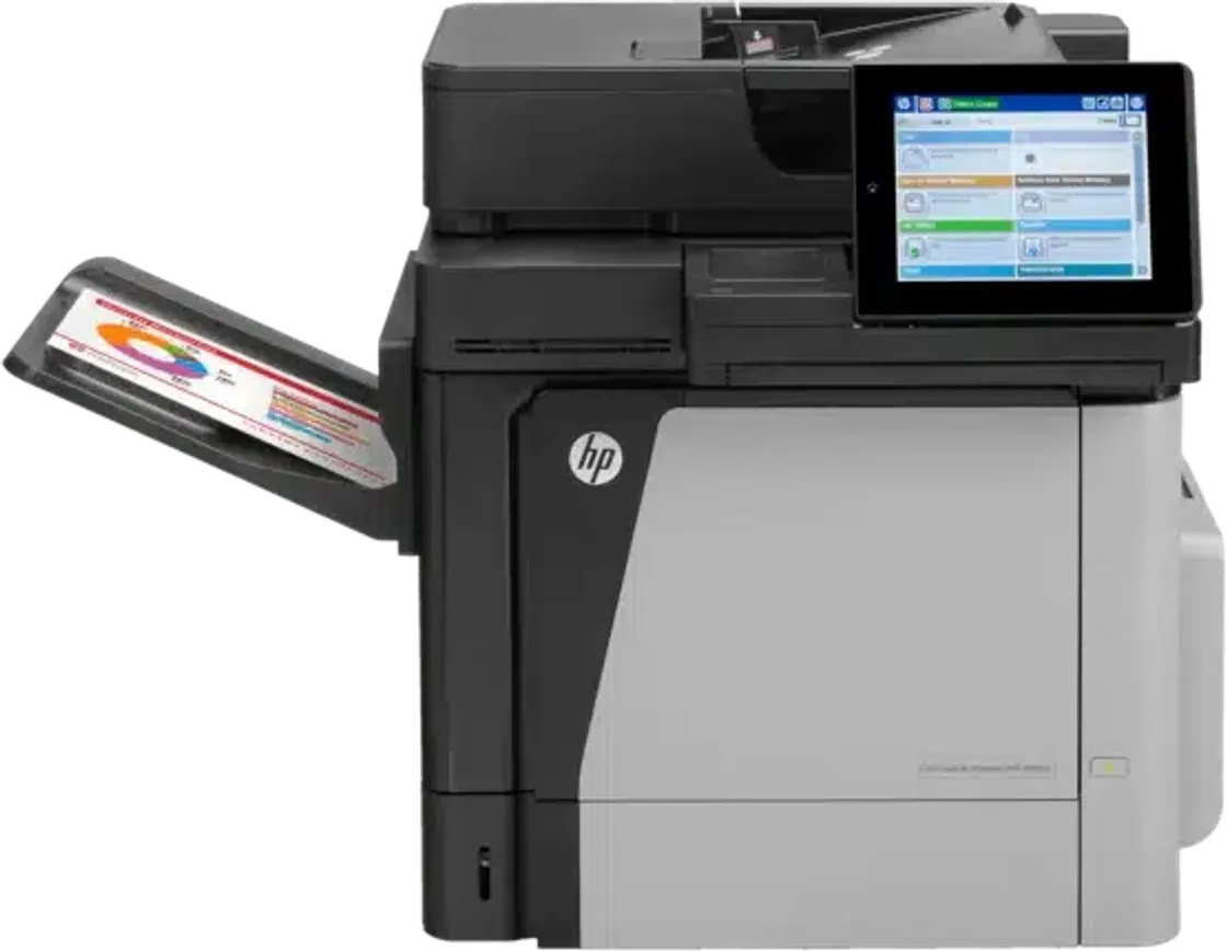 Multifunctionala second hand color A4 second hand HP MFP M680, 45ppm, duplex