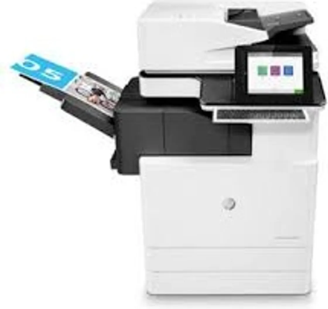 Multifunctionala second hand laser monocrom HP E72535, A4, duplex, retea
