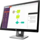 Monitor second hand HP EliteDisplay E242, IPS, LED, 24 inch, HDMI, Grad A