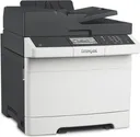 Multifunctionale second hand color Lexmark CX410e, retea