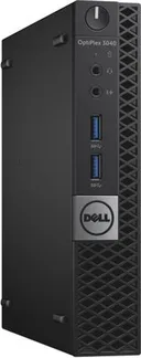 Mini PC second hand Dell Optiplex 3040 Tiny Intel Core i3-6100T, 8GB DDR3, 128GB SSD