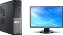 Pachet Calculator second hand Dell Optiplex 3020 DT Core i5-4570, 8GB DDR3, 500GB HDD + monitor Acer 193W