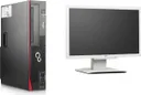 Pachet Calculator second hand Fujitsu Esprimo D757 / E85+ Intel Core i3-6100, 8GB DDR4, 256GB SSD + Monitor LED second hand Fujitsu Siemens B22W-6, 22 inch