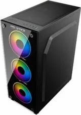 Carcasa Pro Gaming Element, Middle Tower, ATX, fara sursa, controller ARGB, telecomanda