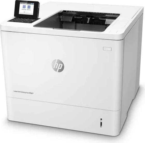 Laser HP LaserJet Enterprise M607dn, 52ppm, 1200x1200dpi, duplex, retea