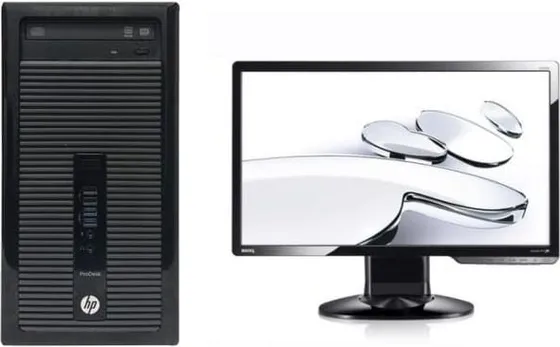 Pachet calculator second hand HP Prodesk 400 G1 MT Core i3-4130, 8GB DDR3, 500GB + Benq 24” 2420HD