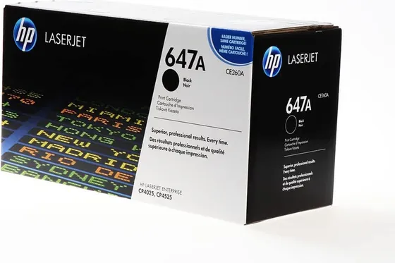 Compatibil HP CP 4525 (HP CE260A – Negru)