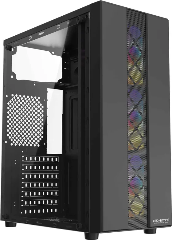 PRO GAMING JAX, Middle Tower, ATX, Fara Sursa, 3X ARGB FAN