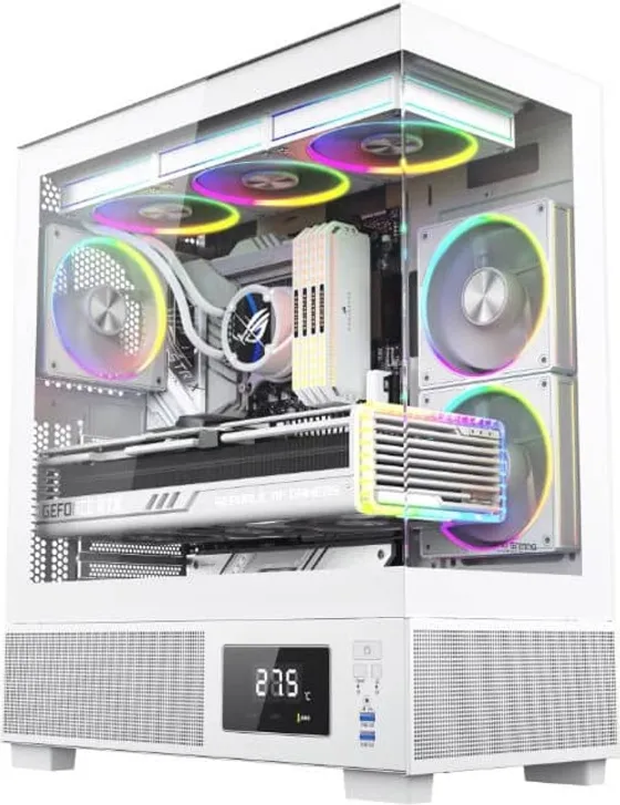 Sistem Desktop Pc Gaming Kian Intel Core I5 14600KF, 64GB RAM DDR4, 2TB SSD, RTX 5060 8GB GDDR7