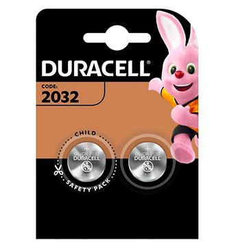 Bateria CR2032 3,0 Volts Duracell - Cartela com 2 Unidades - 74450