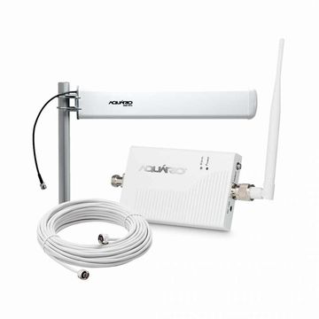 Repetidor de Sinal de Celular Kit Antena de 2600 MHz 60 DB + Cabo de 15 Metros Aquário - RP-2660