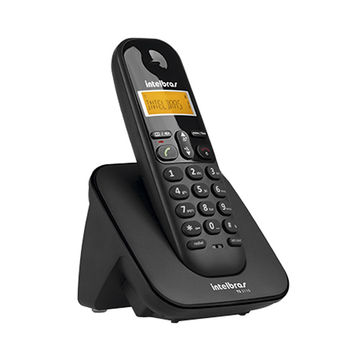 Telefone sem Fio Intelbras 7 Ramais com Identificador de Chamadas Preto - TS3110-SINOP-03