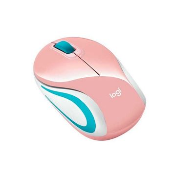 Mouse Sem Fio Mini Logitech Rosa M187 - 910-005364-SINOP-03