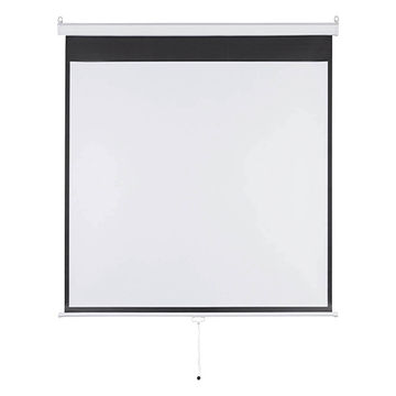 Tela de Projeção Retrátil 97 Polegadas 1,80M x 1,80M 1:1 Multilaser - AC351