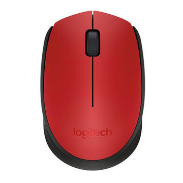 Mouse Sem Fio Logitech Vermelho M170