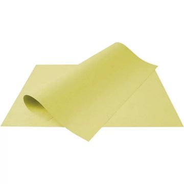 Cartolina Comum 50x66Cm 150GR Tilibra Pacote com 100 Unidades Amarelo - 220841