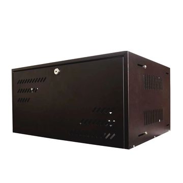 Mini-Rack Parede 5U x 375mm 19 Polegadas Preto Ipec - A2348/PT