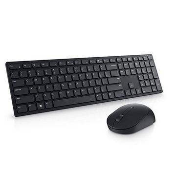 Kit Teclado + Mouse sem Fio Dell Preto - KM5221W-SINOP-03